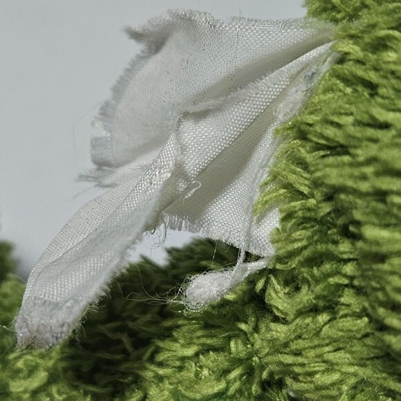 Frog 9 inch Plush Green Toad Polka Dot Scarf Spring Stuffed Animal Toy - Picture 4 of 6